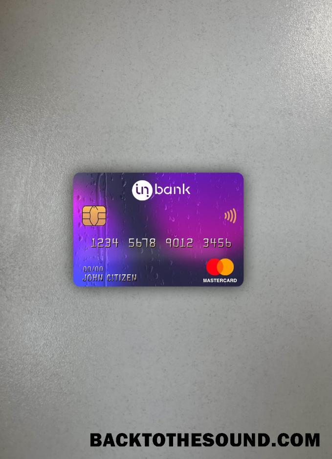 İndir Estonya Idbank master Kart foto-görünüm Ön Örnek taslak
