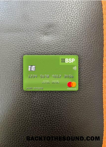 İndir Fiji Banka of South Pacific Mastercard foto-görünüm Ön Örnek şablon