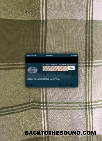 İndir Finlandiya Evli Banka Mastercard foto-görünüm Arka Örnek taslak