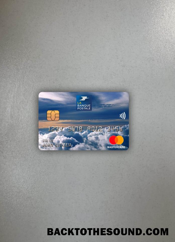 İndir Fransa La Banque Postale Banka Mastercard foto-görünüm Ön Örnek ön izleme