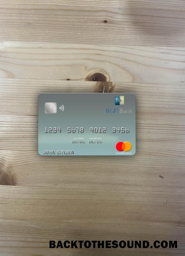 İndir Gabon BGFI Banka Mastercard foto-görünüm Ön Örnek ön izleme