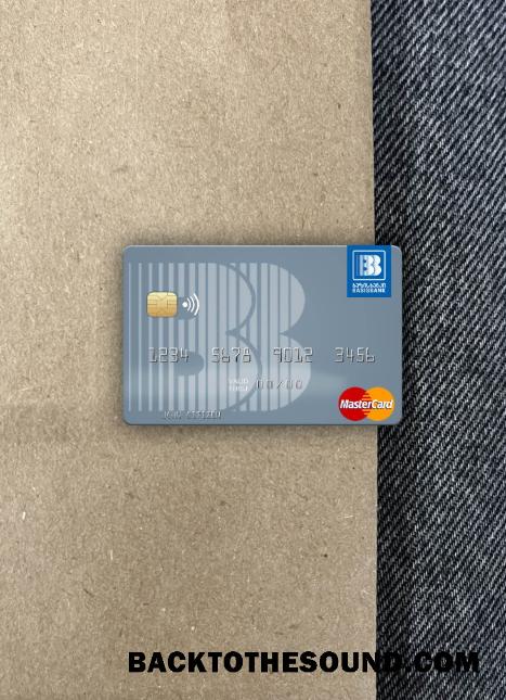 İndir Gürcistan Basis Banka Mastercard foto-görünüm Ön Örnek taslak