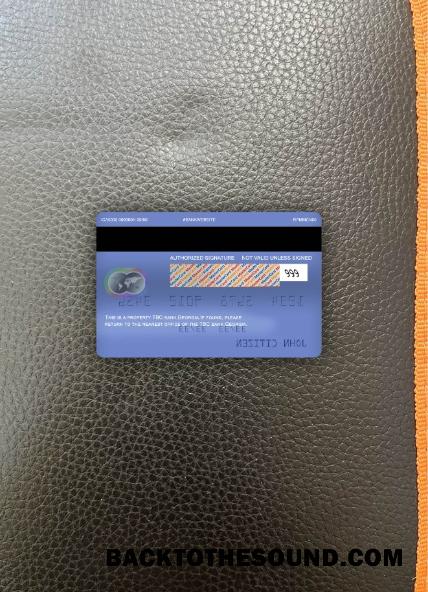 İndir Gürcistan TBC Banka Mastercard foto-görünüm Arka Örnek taslak