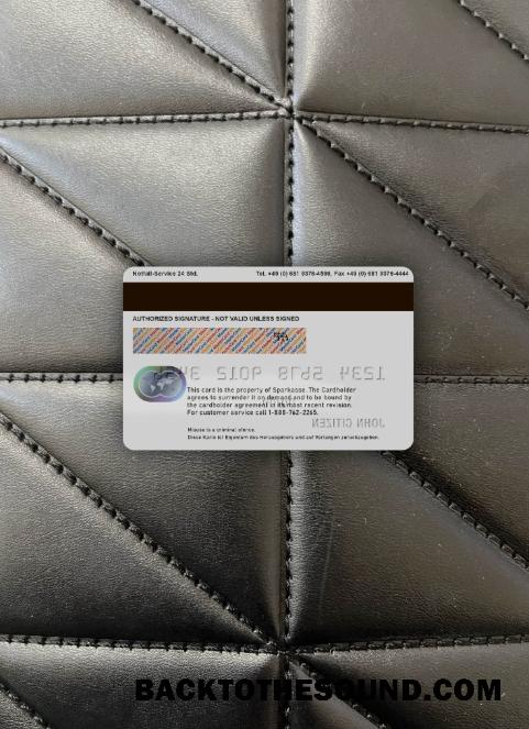 İndir Almanya Sparkasse Mastercard foto-görünüm Arka Örnek ön izleme