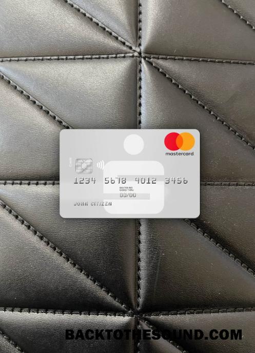 İndir Almanya Sparkasse Mastercard foto-görünüm Ön Örnek şablon