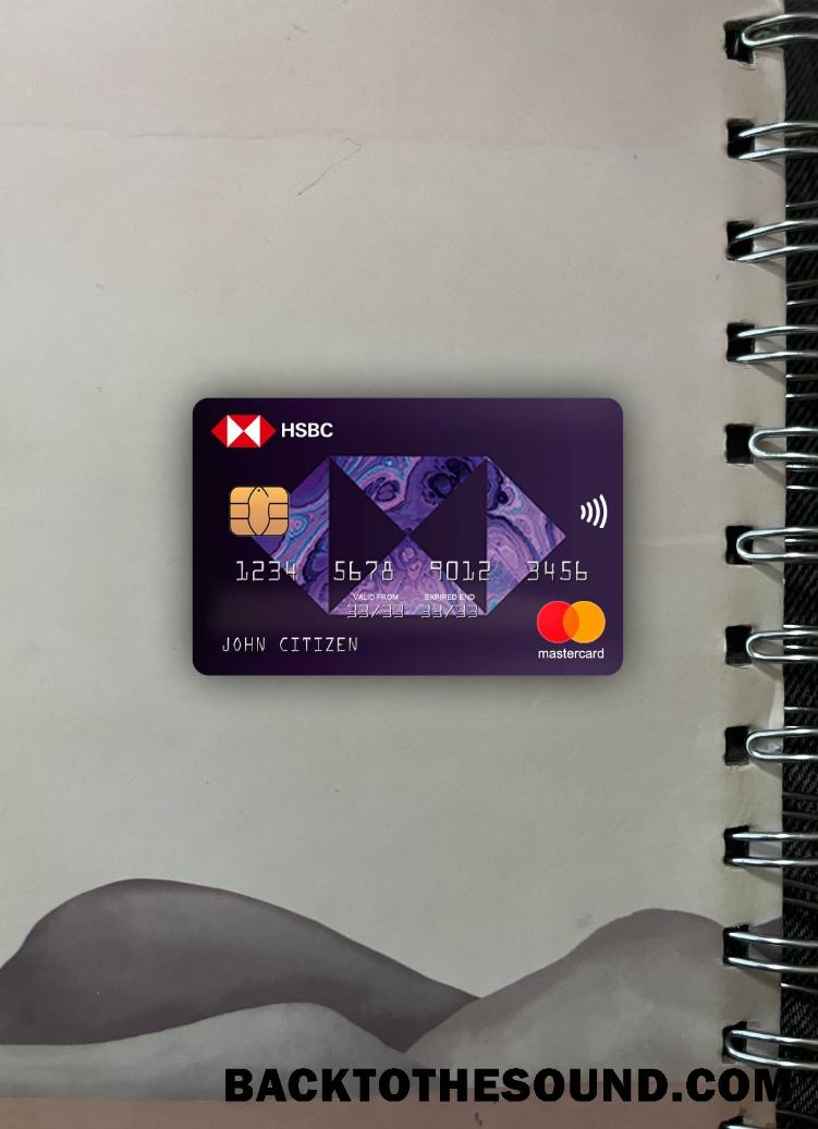 İndir Yunanistan HSBC Mastercard foto-görünüm Ön Örnek tasarım