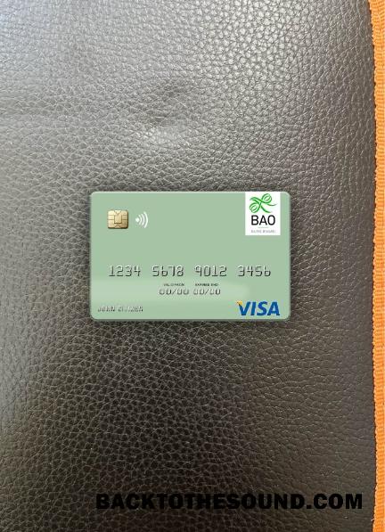 İndir Gine Bissau Banco Da Africa Ocidental Vize Banka Kart foto-görünüm Ön Örnek şablon