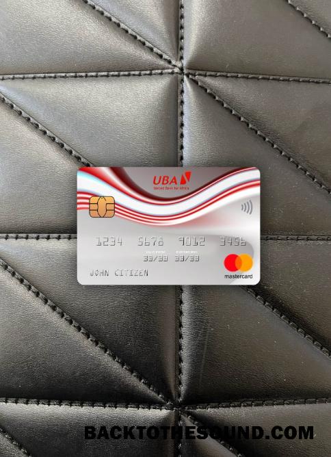 İndir Gine UBA Mastercard foto-görünüm Ön Örnek örnek