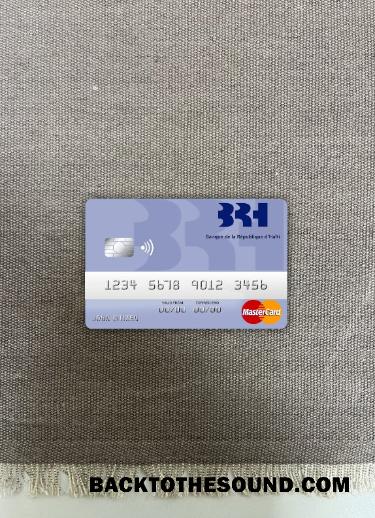 İndir Haiti BRH Banka Mastercard foto-görünüm Ön Örnek örnek