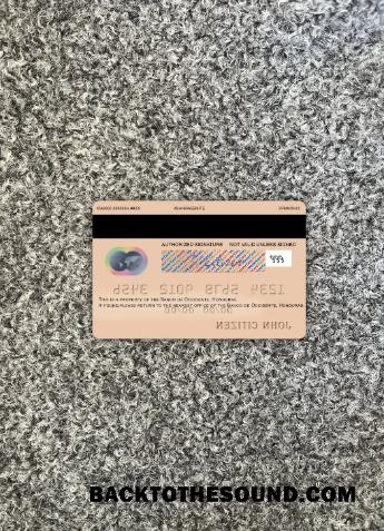 İndir Honduras Banco de Occidente Mastercard foto-görünüm Arka Örnek şablon
