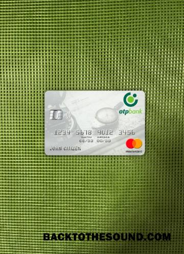 İndir Macaristan OTP Banka Mastercard foto-görünüm Ön Örnek tasarım