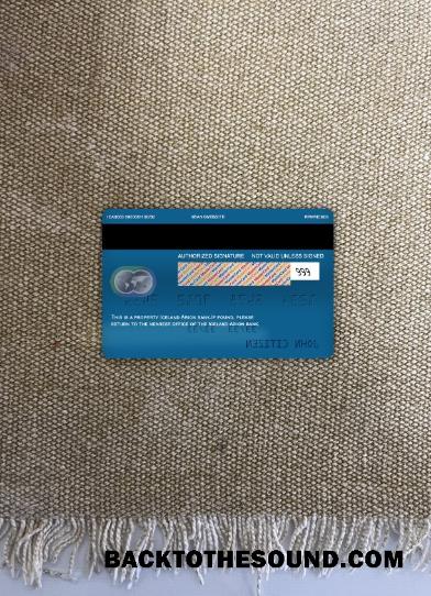 İndir İzlanda Arion Mastercard foto-görünüm Arka Örnek şablon