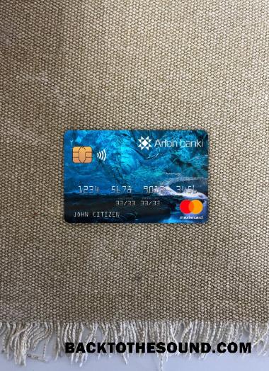 İndir İzlanda Arion Mastercard foto-görünüm Ön Örnek taslak