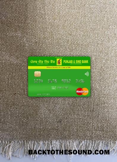 İndir Hindistan Punjab and Sind Banka Mastercard foto-görünüm Ön Örnek ön izleme