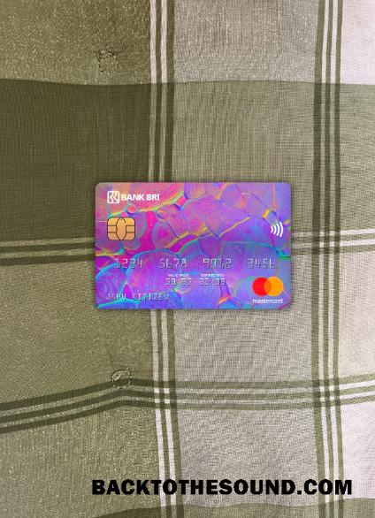 İndir Endonezya Banka Rakyat Endonezya (BRI) Mastercard foto-görünüm Ön Örnek ön izleme