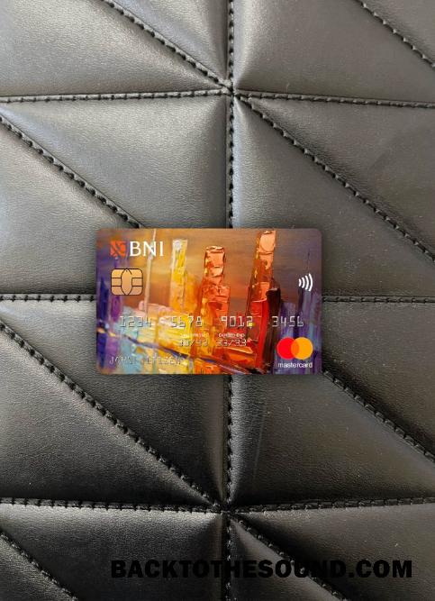 İndir Endonezya Banka Negara Endonezya (BNI) Mastercard foto-görünüm Ön Örnek örnek