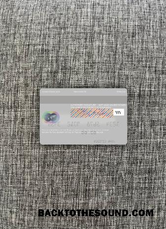 İndir İrlanda Banka of İrlanda Mastercard foto-görünüm Arka Örnek şablon