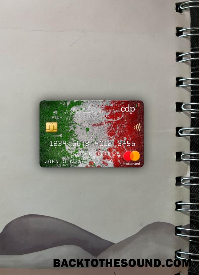 İndir İtalya Cassa Depositi e Prestiti Banka Mastercard foto-görünüm Ön Örnek tasarım