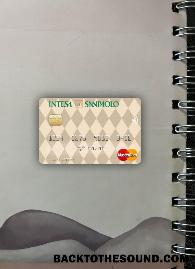 İndir İtalya Intesa Sanpaolo Mastercard foto-görünüm Ön Örnek ön izleme