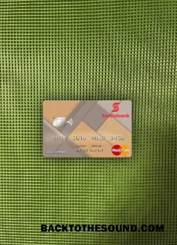 İndir Jamaika Scotiabank Mastercard foto-görünüm Ön Örnek şablon
