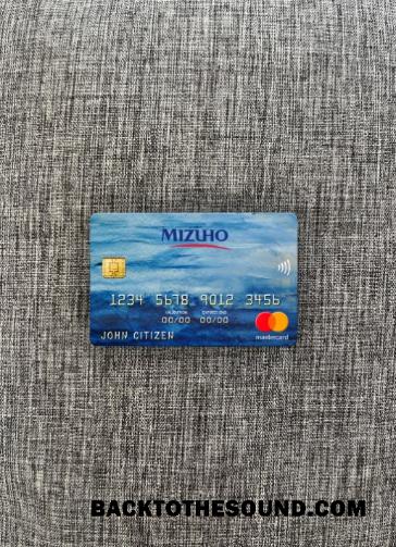 İndir Japonya Mizuho Banka Mastercard foto-görünüm Ön Örnek ön izleme