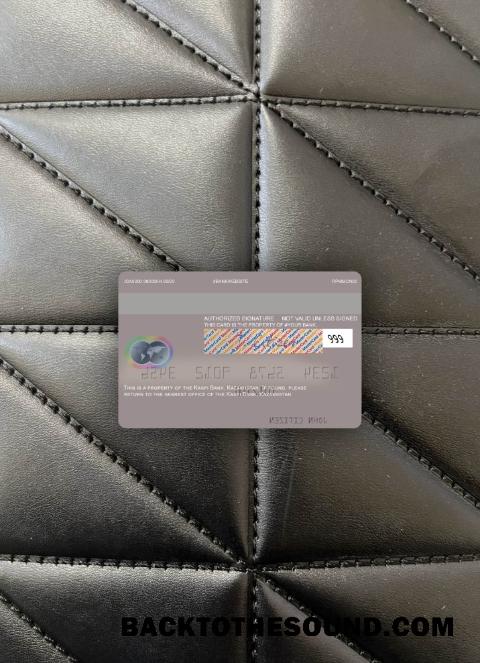 İndir Kazakistan Kaspi Banka Mastercard foto-görünüm Arka Örnek şablon