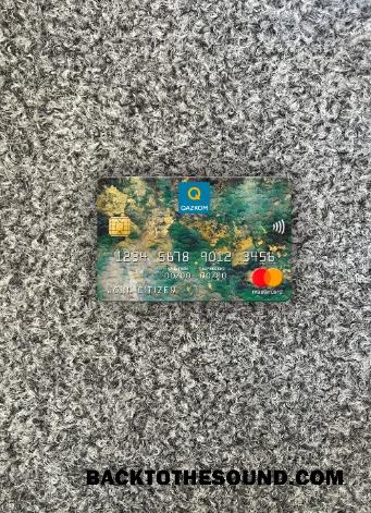 İndir Kazakistan Qazkom Banka JCB Banka Mastercard foto-görünüm Ön Örnek taslak
