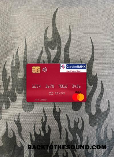 İndir Kenya Guardian Banka Mastercard foto-görünüm Ön Örnek taslak