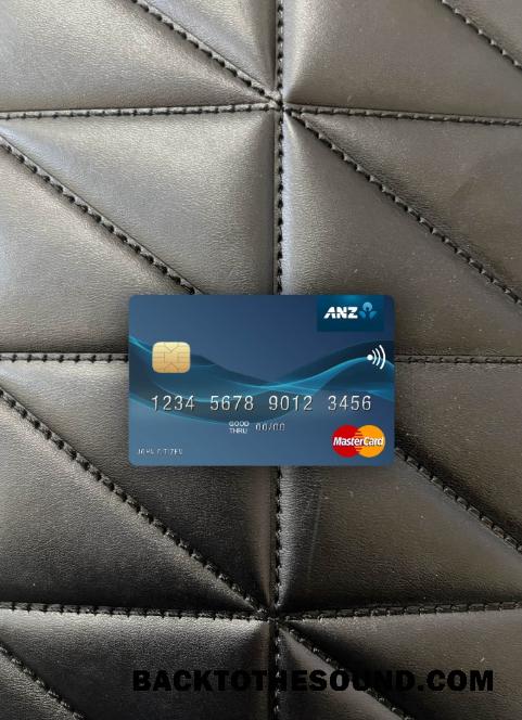 İndir Kiribati ANZ Banka Mastercard foto-görünüm Ön Örnek tasarım