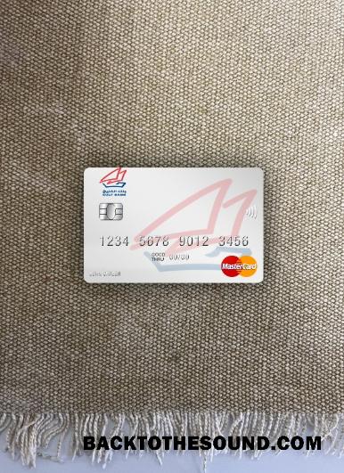 İndir Kuveyt Gulf Banka Mastercard foto-görünüm Ön Örnek şablon