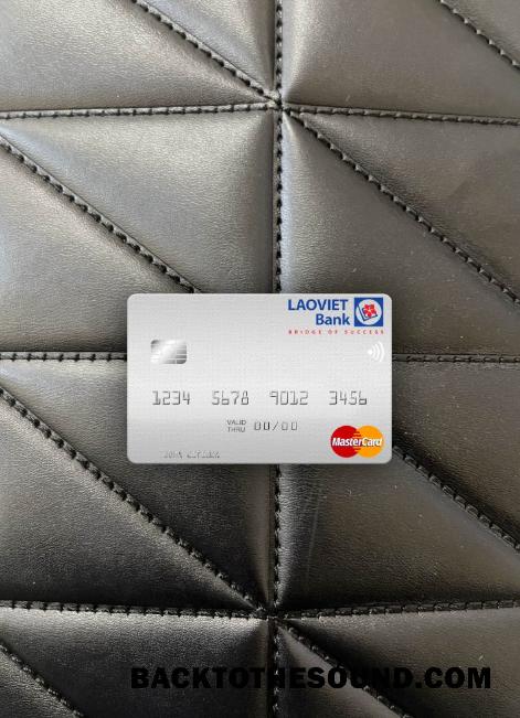 İndir Laos Lao Viet Mastercard foto-görünüm Ön Örnek örnek