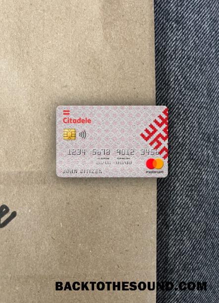 İndir Letonya Citadele Banka Mastercard foto-görünüm Ön Örnek ön izleme