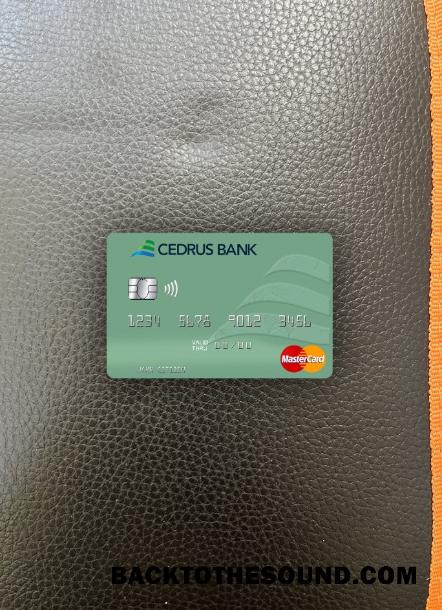 İndir Lübnan Cedrus Banka Mastercard foto-görünüm Ön Örnek şablon