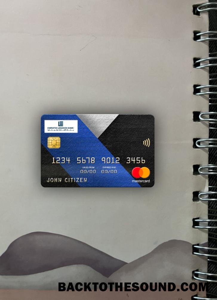 İndir Lübnan Emirates Lübnan Banka Mastercard foto-görünüm Ön Örnek örnek