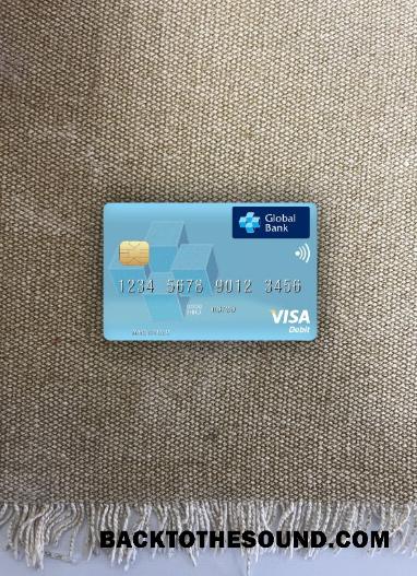 İndir Liberya Global Banka Liberya Vize Banka Kart foto-görünüm Ön Örnek taslak
