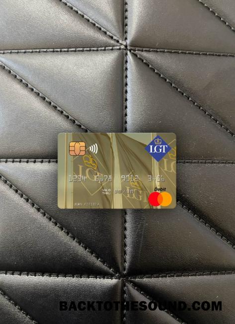 İndir Lihtenştayn LGT Banka Mastercard photolookfront Örnek ön izleme