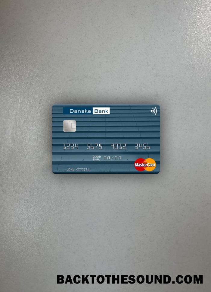 İndir Litvanya Danske Banka Mastercard foto-görünüm Ön Örnek taslak