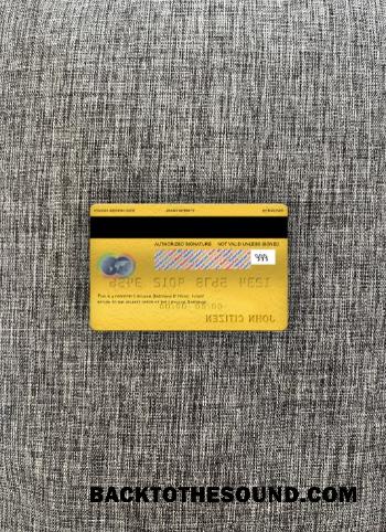 İndir Litvanya Swedbank Mastercard foto-görünüm Arka Örnek şablon