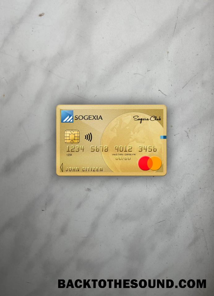 İndir Lüksemburg Sogexia Banka Mastercard foto-görünüm Ön Örnek tasarım