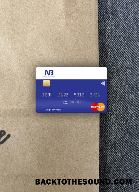 İndir Malavi ulusal Banka of Malavi Mastercard foto-görünüm Ön Örnek şablon