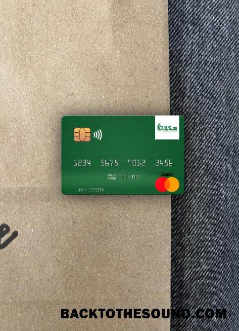 İndir Mali Banque Commerciale du Sahel Mastercard foto-görünüm Ön Örnek şablon
