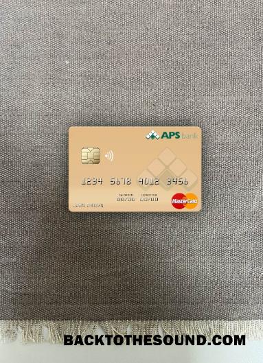 İndir Malta APS Banka Limited Mastercard foto-görünüm Ön Örnek taslak