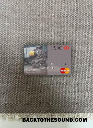 İndir Mauritius HSBC Banka Mastercard foto-görünüm Ön Örnek örnek