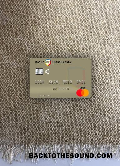İndir Moldova Banca Transilvania Mastercard foto-görünüm Ön Örnek şablon