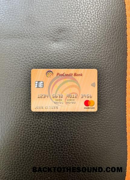 İndir Moldova ProCredit Banka Mastercard 2 foto-görünüm Ön Örnek tasarım