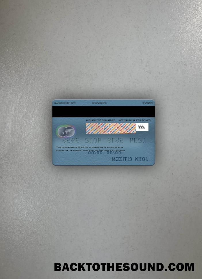 İndir Moldova Victoriabank Mastercard foto-görünüm Arka Örnek tasarım