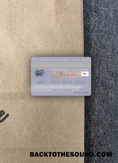 İndir Monako Julius Bär & Co. AG Banka Mastercard foto-görünüm Arka Örnek taslak
