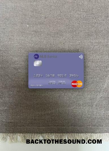 İndir Karadağ NLB Banka a.d. Podgorica Mastercard foto-görünüm Ön Örnek şablon