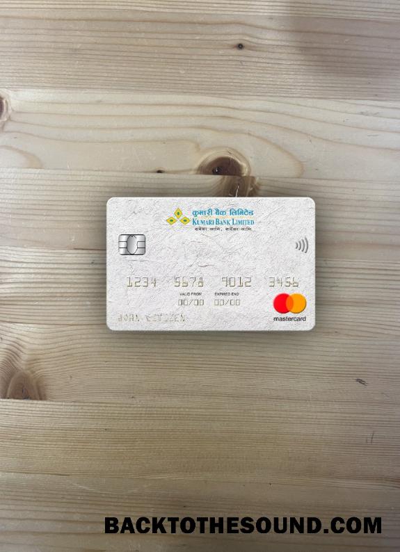 İndir Nepal Kumari Banka Mastercard foto-görünüm Ön Örnek ön izleme