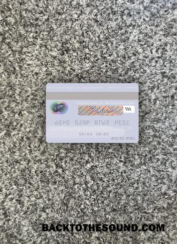 İndir Nepal Rastriya Banijya Banka (RBB) Mastercard foto-görünüm Arka Örnek taslak